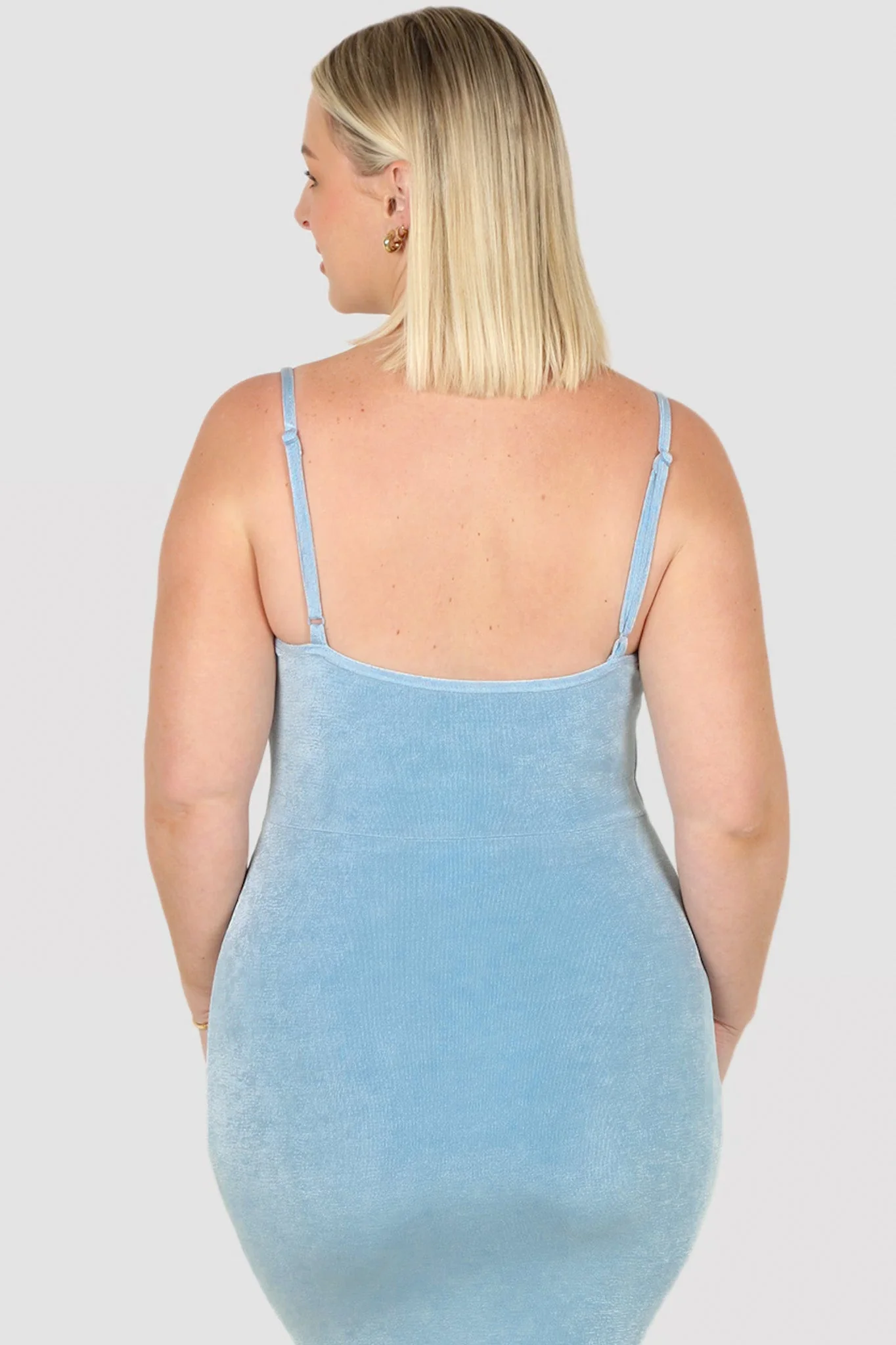 PERI DRESS SOFT BLUE - Image 7