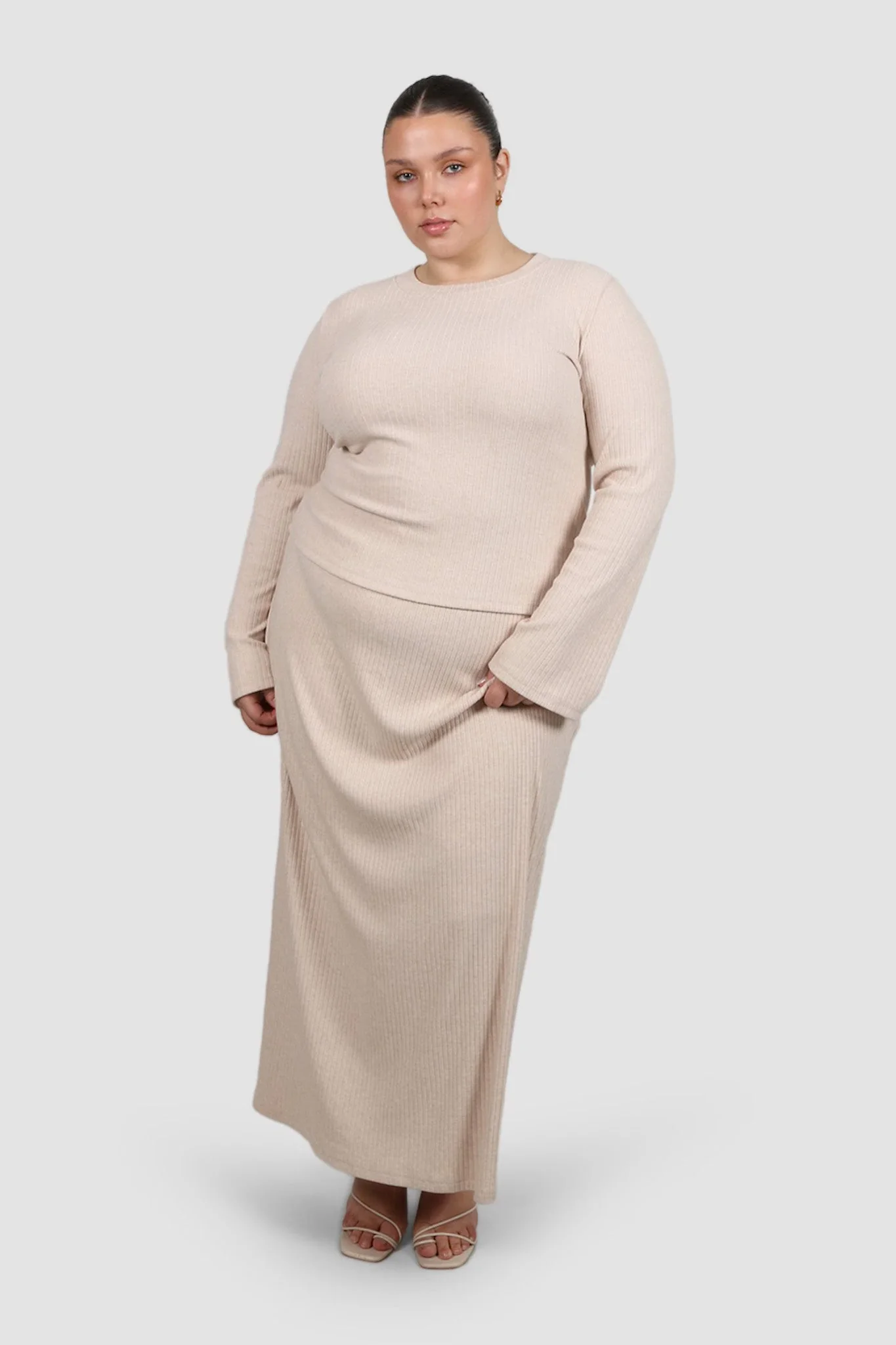 PETRA SKIRT OAT - Image 5