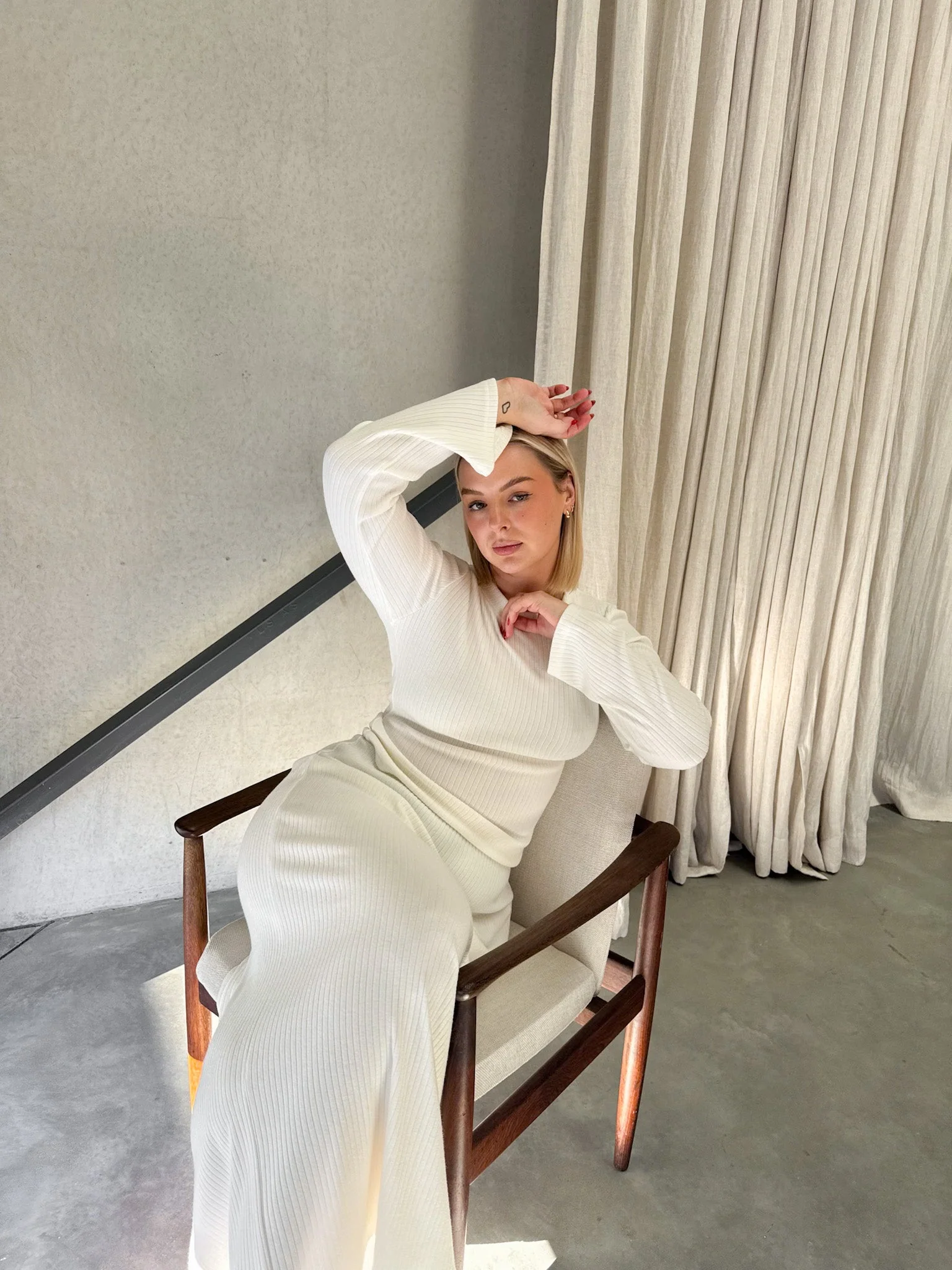 PETRA SKIRT MILK - Image 3