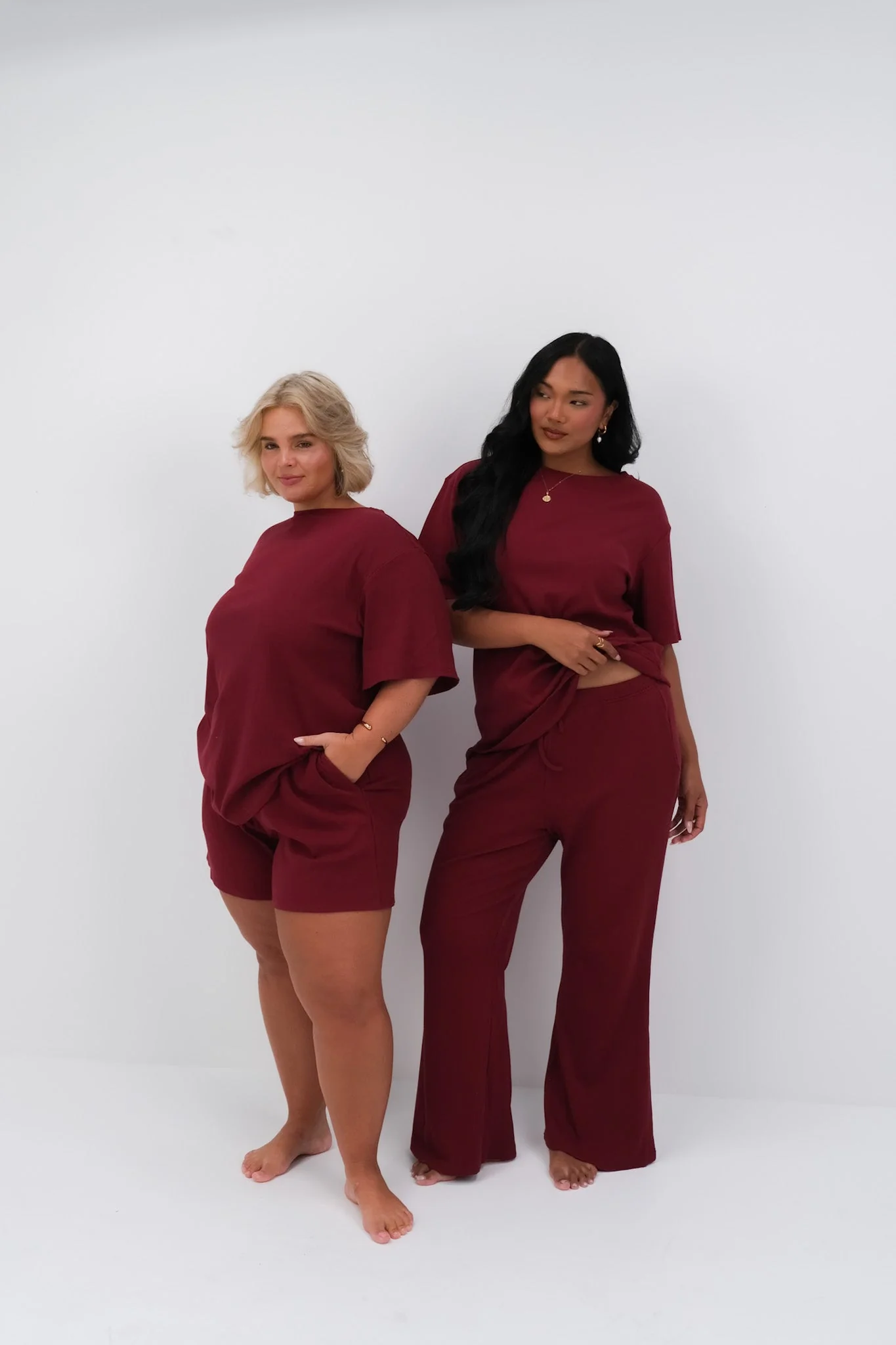 RAYLN RIB PANTS WINE - Image 7