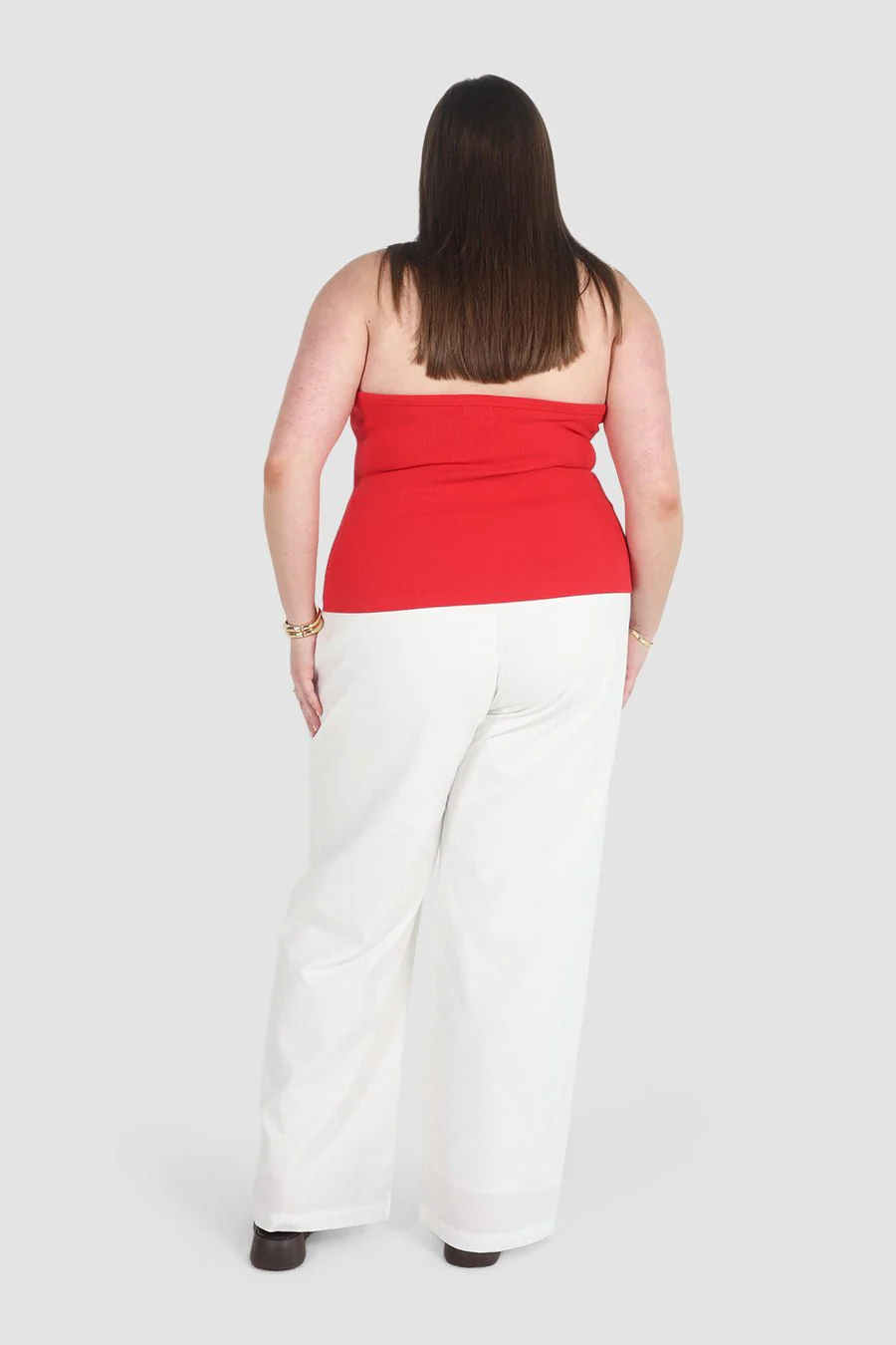 RENNA HALTER TOP RED - Image 5