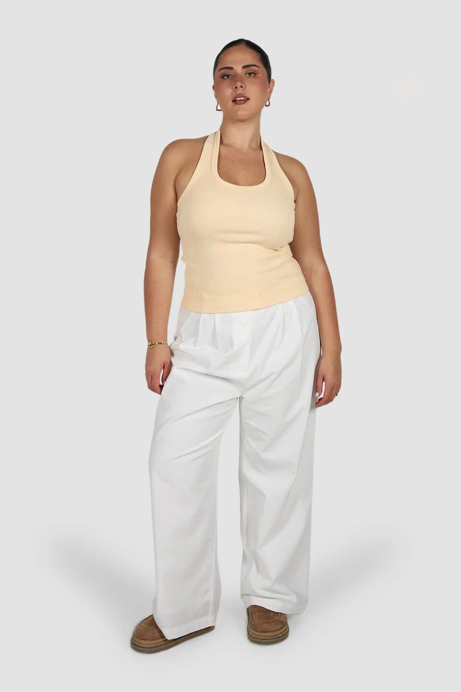 RENNA HALTER TOP VANILLA - Image 2
