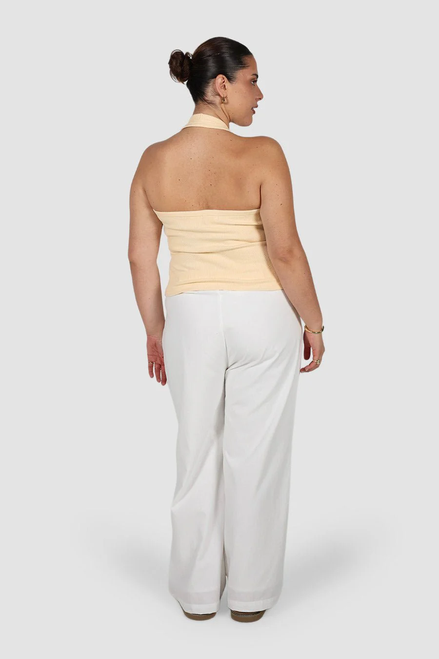 RENNA HALTER TOP VANILLA - Image 6