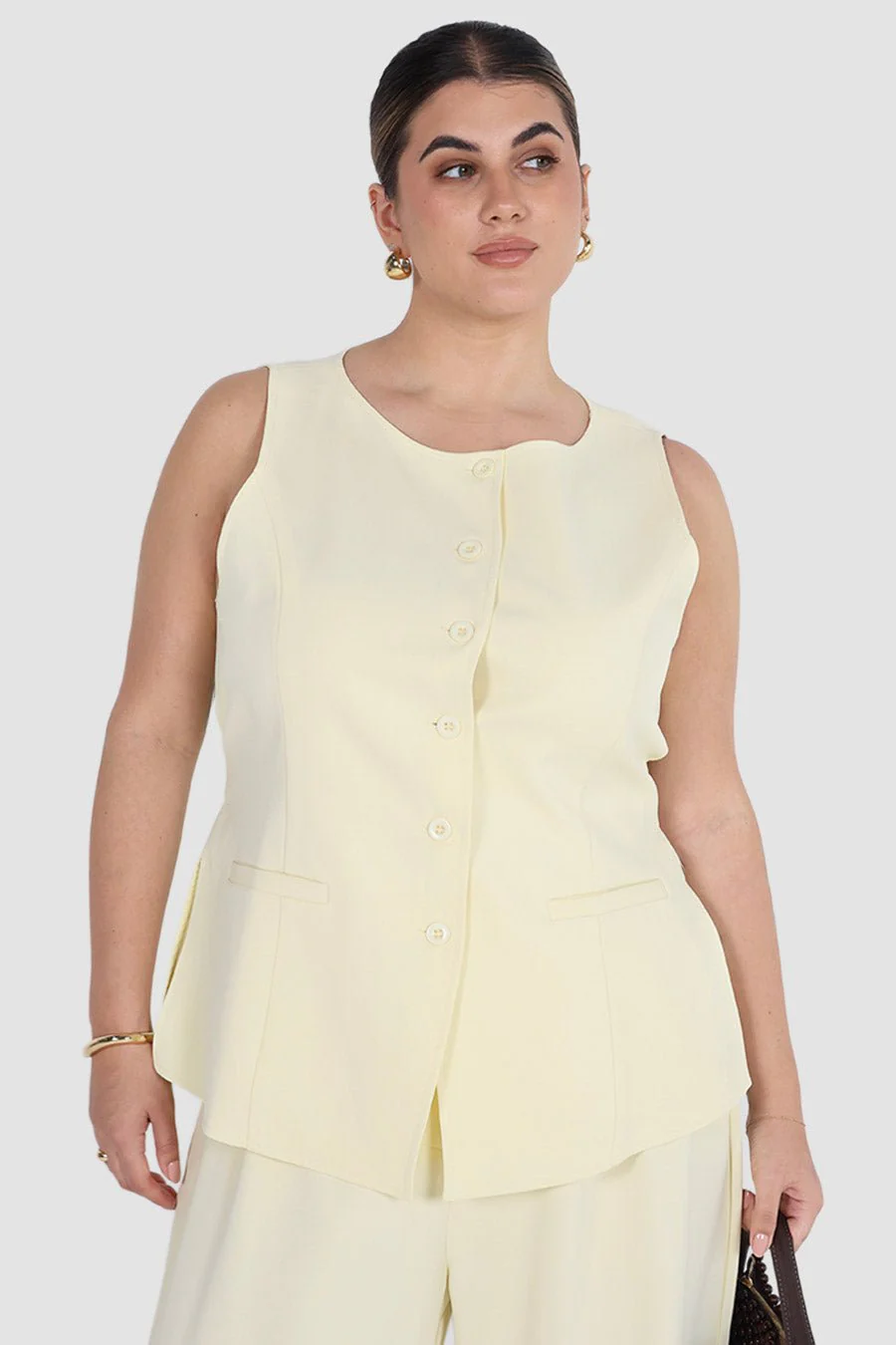 ROMIE VEST BABY YELLOW - Image 2
