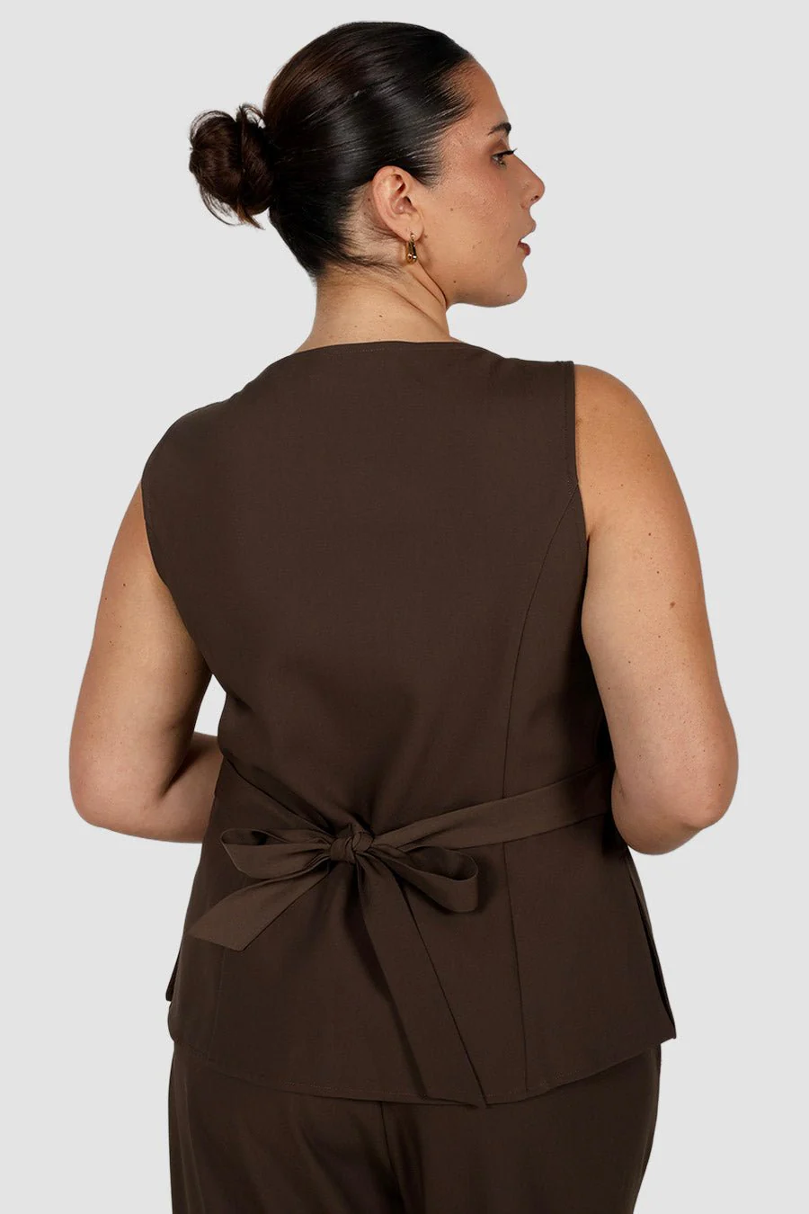 ROMIE VEST CHOCOLATE - Image 5
