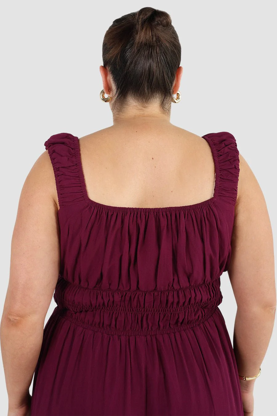 ROUX DRESS PLUM - Image 4