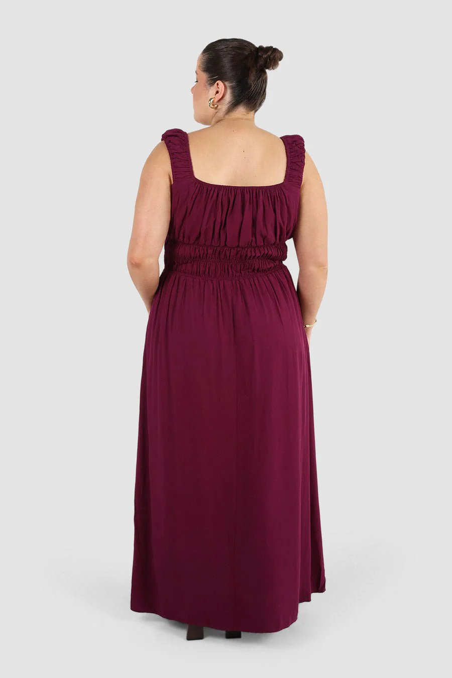 ROUX DRESS PLUM - Image 5
