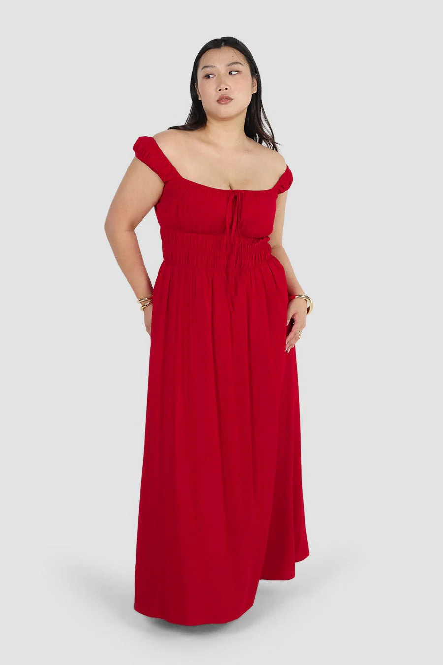 ROUX DRESS RED - Image 4