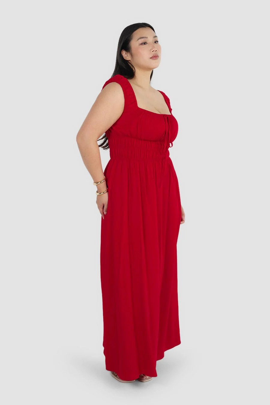 ROUX DRESS RED - Image 5