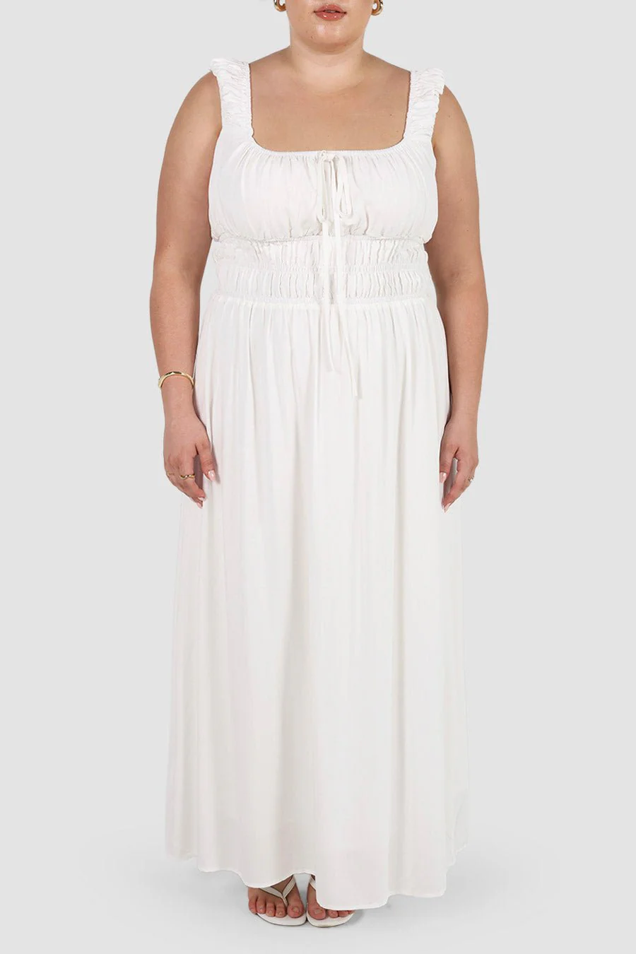 ROUX DRESS WHITE - Image 3