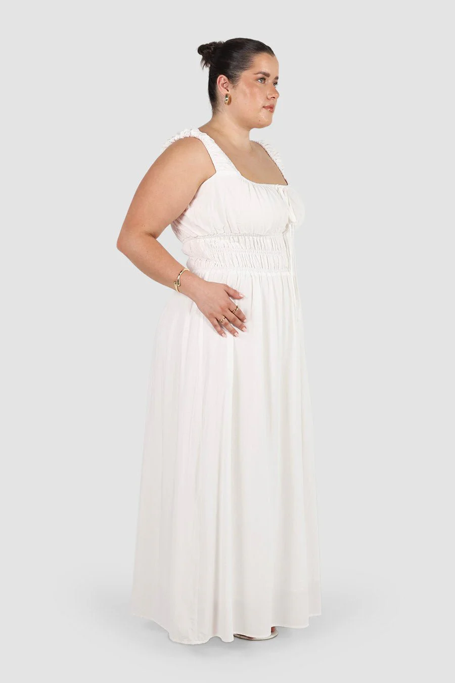 ROUX DRESS WHITE - Image 5