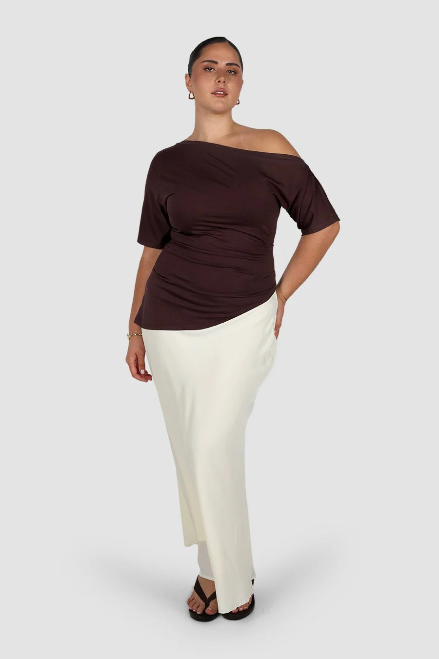 RUELLE TOP CHOCOLATE - Image 3