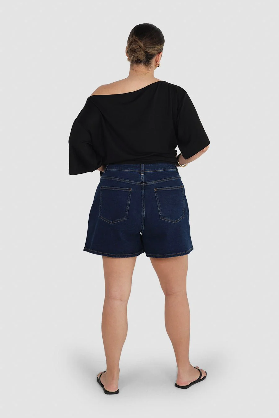 RYDER DENIM SHORTS ULTRA DARK BLUE - Image 2