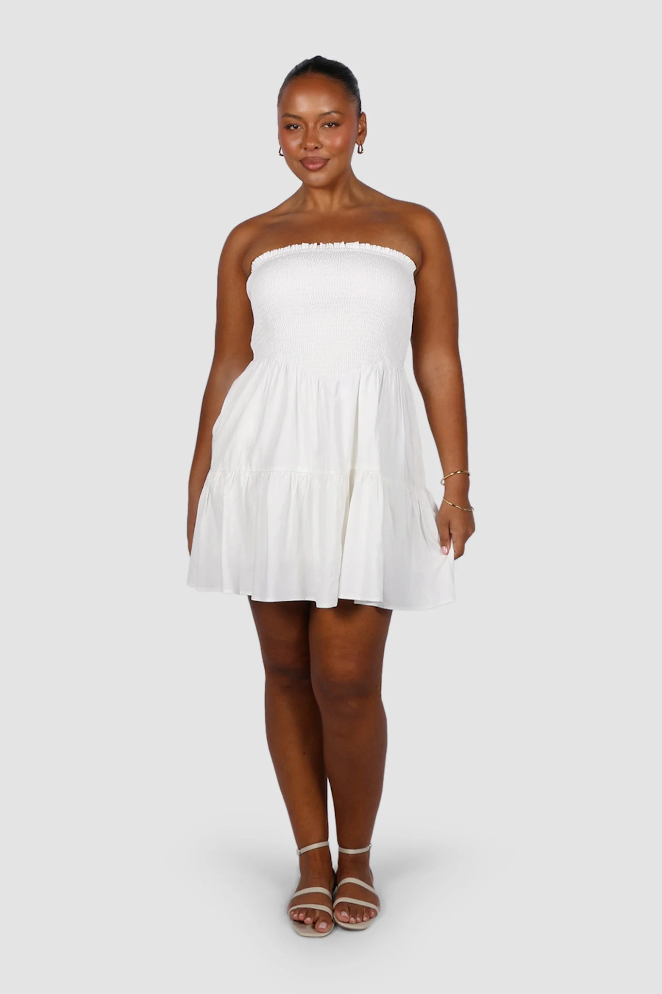 RYLIN DRESS WHITE - Image 2