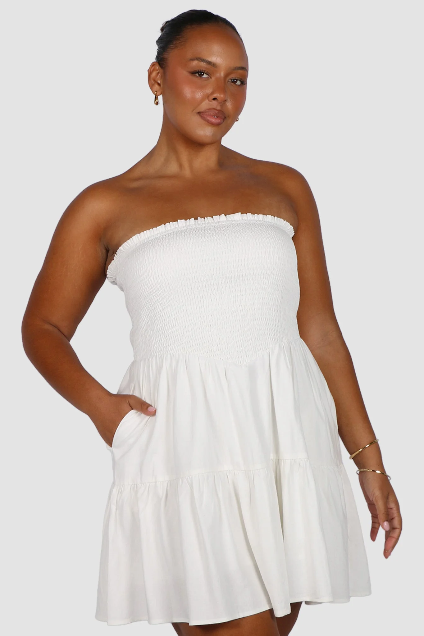 RYLIN DRESS WHITE - Image 4