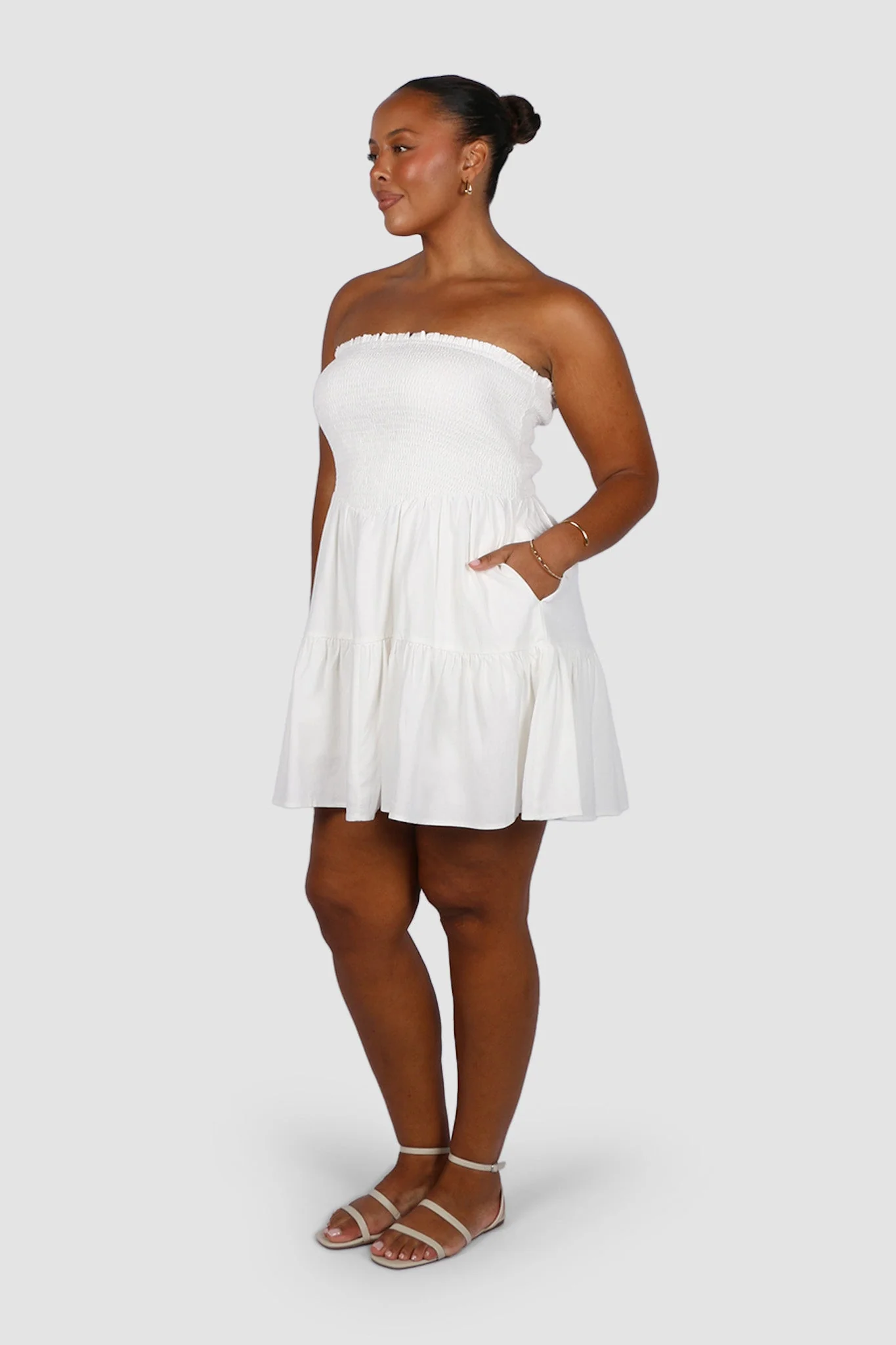 RYLIN DRESS WHITE - Image 5