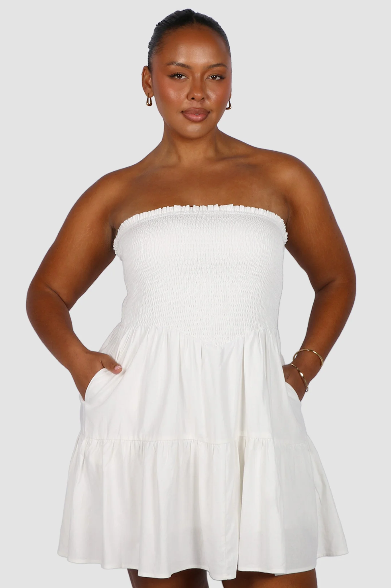 RYLIN DRESS WHITE - Image 6