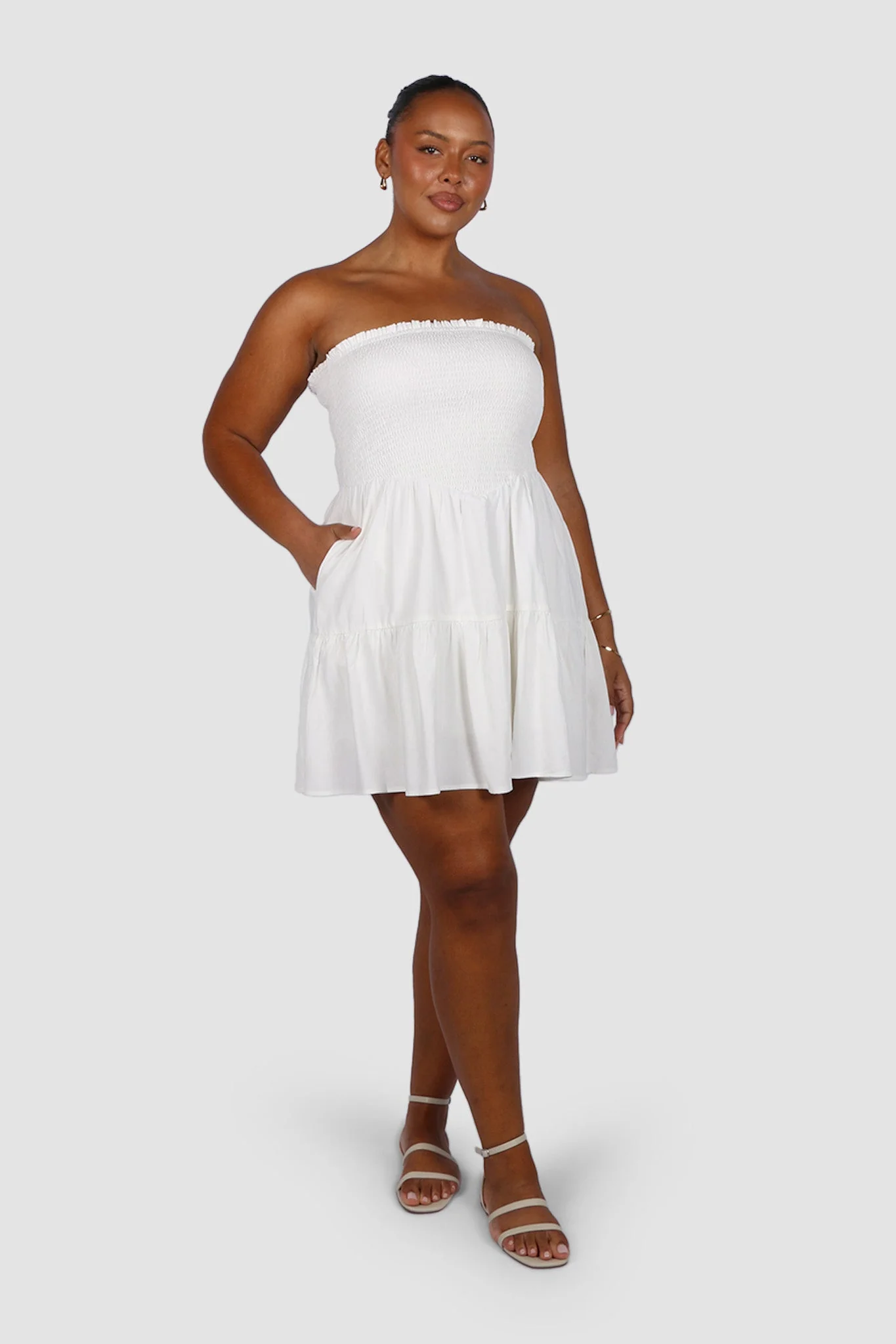 RYLIN DRESS WHITE - Image 7