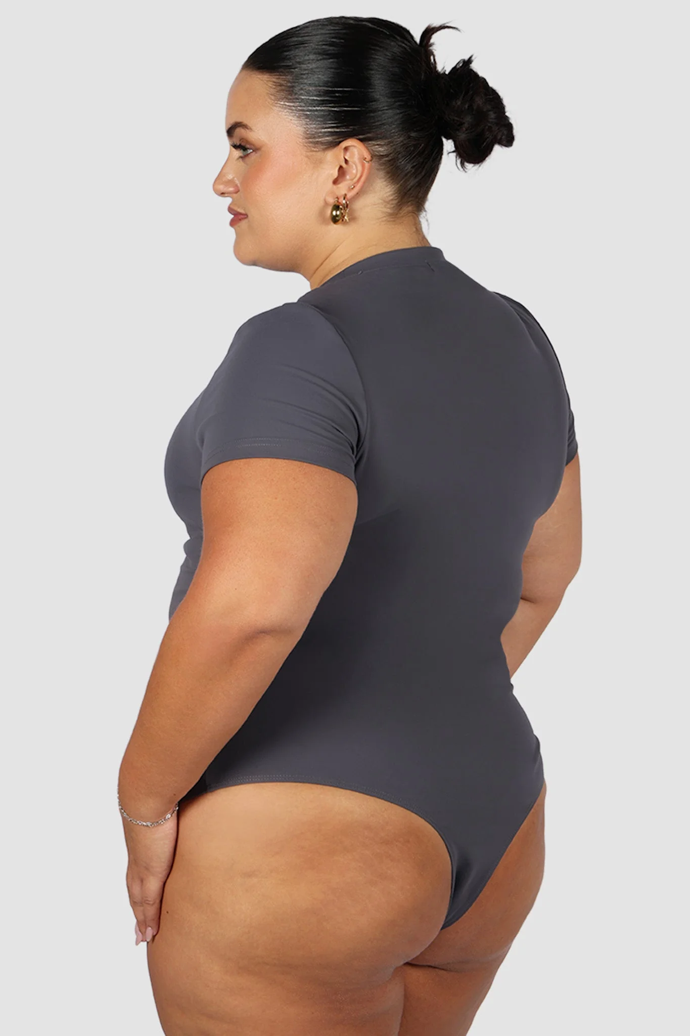 S/S BODYSUIT GREY - Image 3