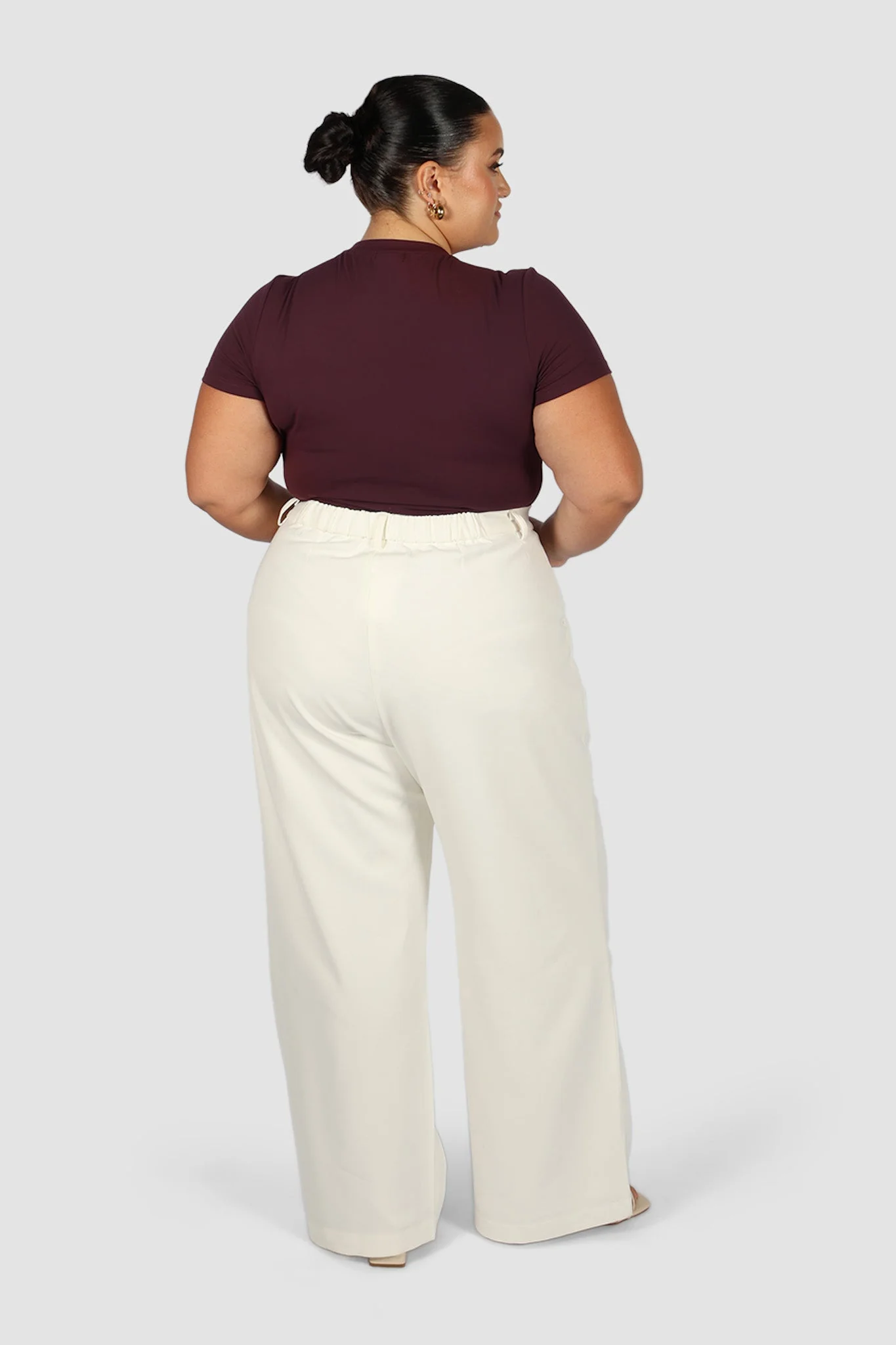 S/S BODYSUIT DEEP PLUM - Image 6