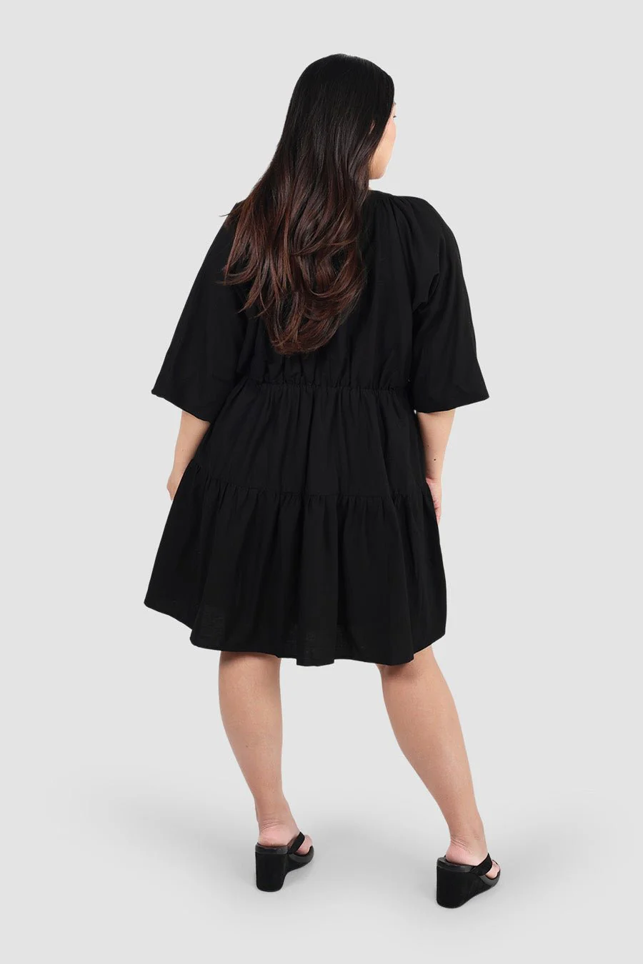 SALORA DRESS BLACK - Image 7