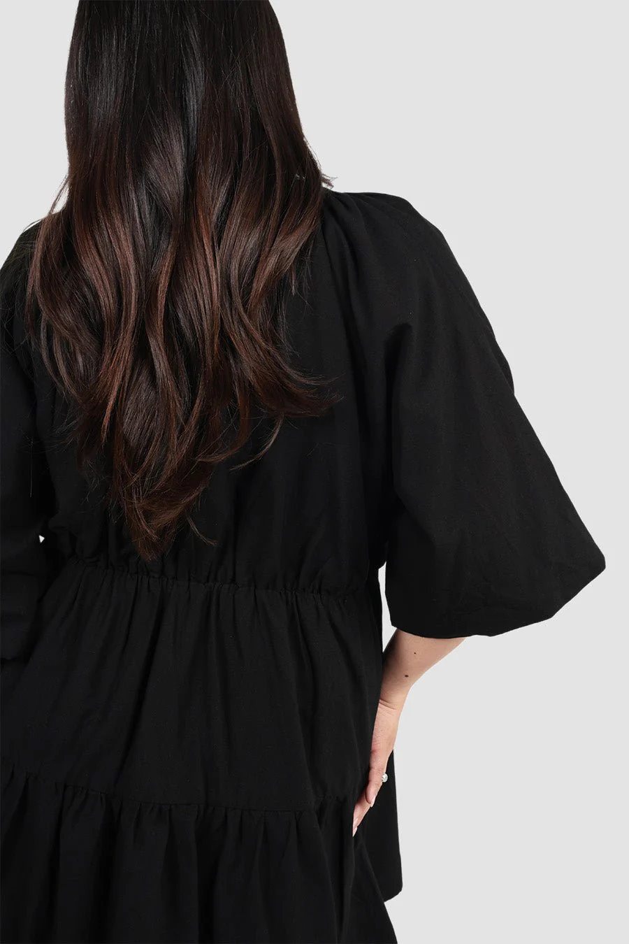 SALORA DRESS BLACK - Image 8