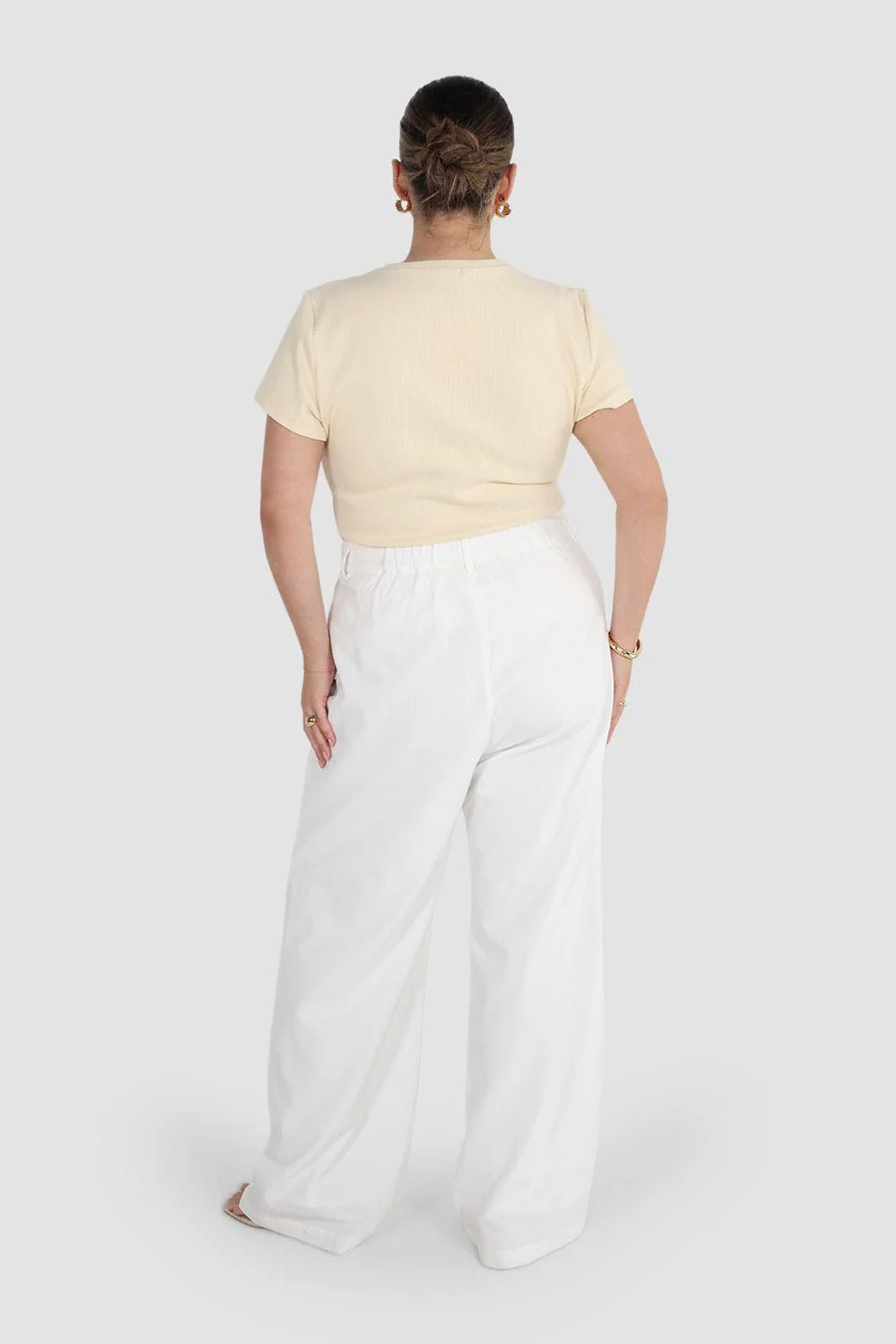 SAVANNAH RIB TEE VANILLA - Image 5