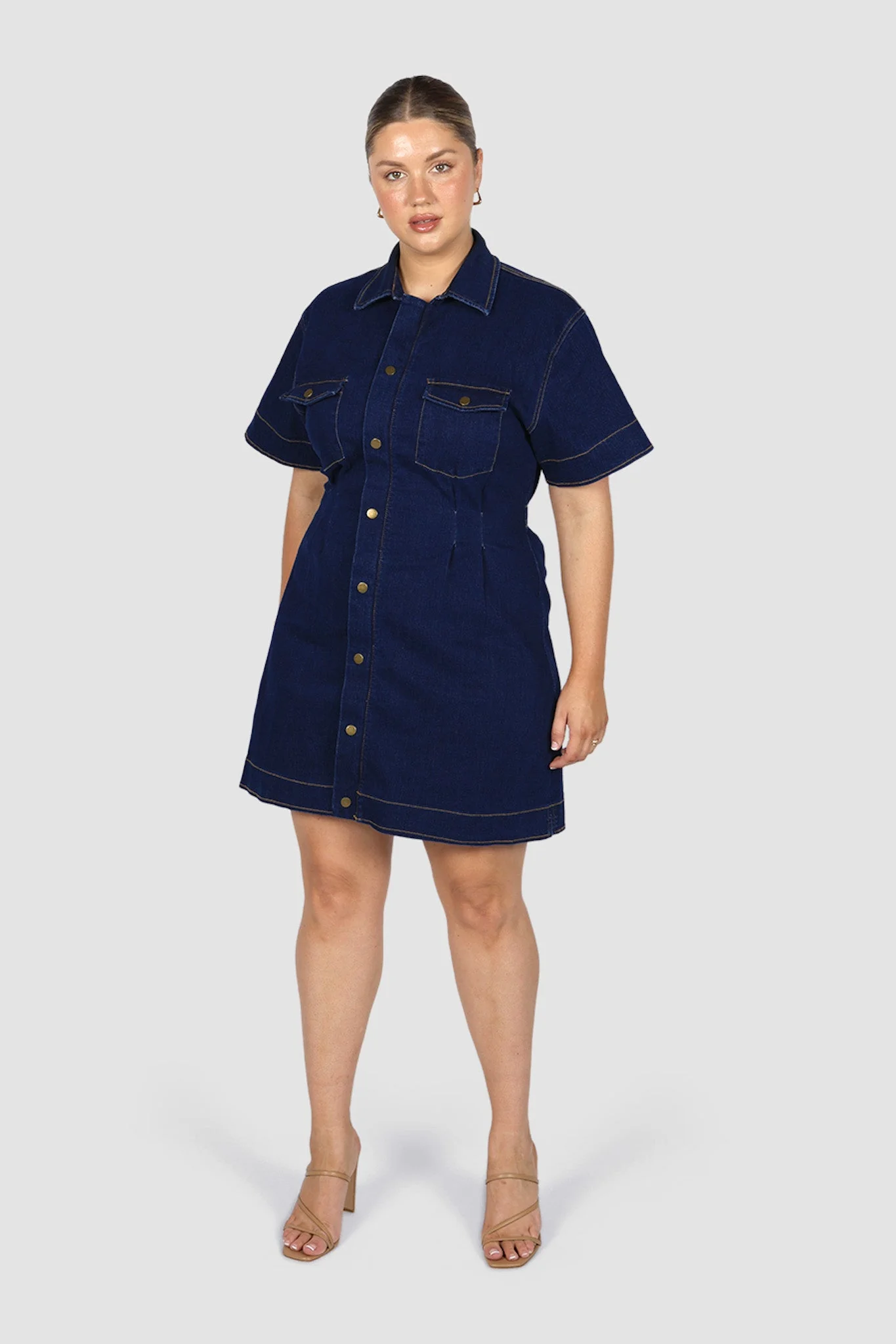 SAVEIRA DENIM DRESS MIDNIGHT - Image 11