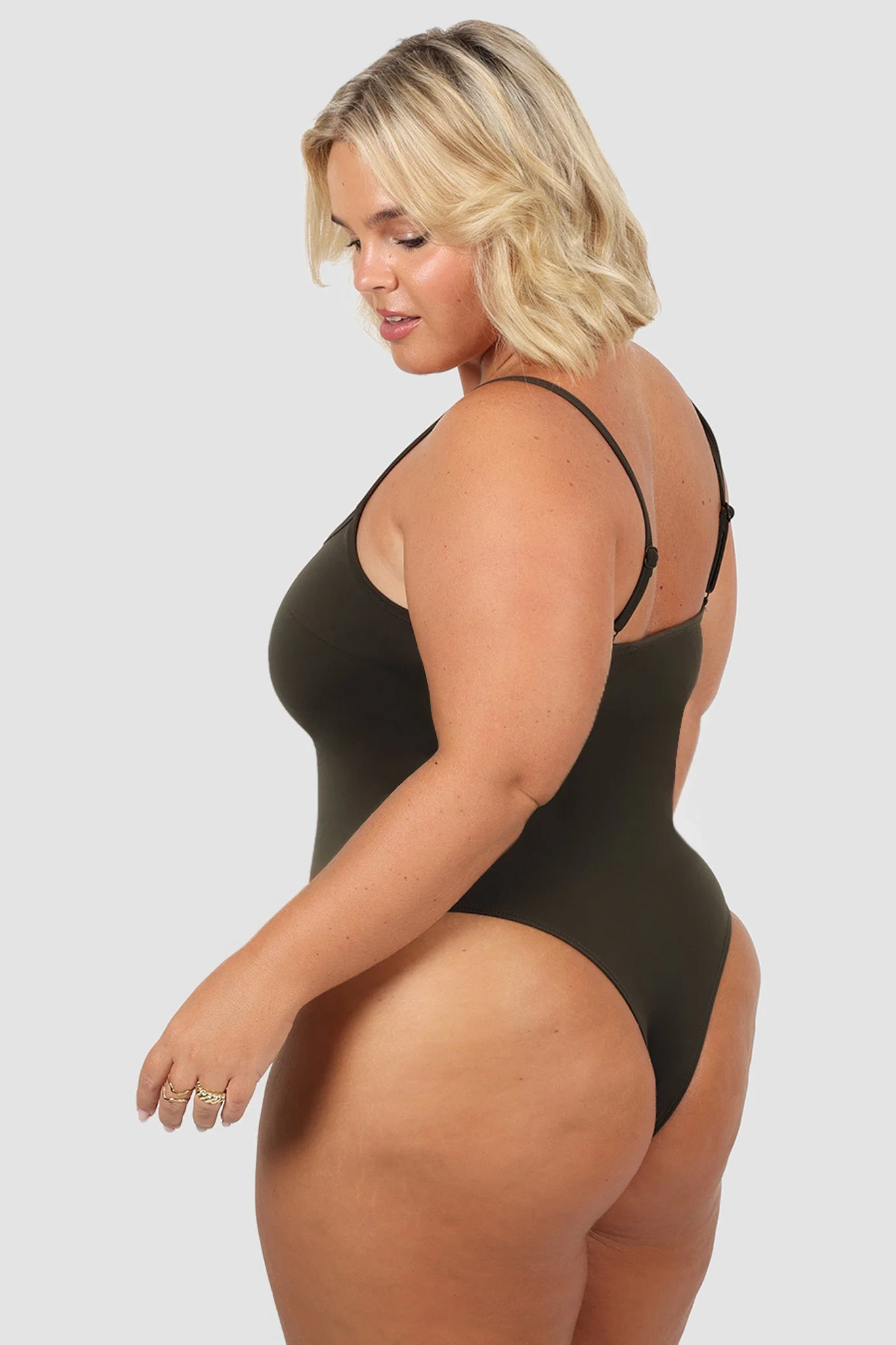 SAWYER BODYSUIT DEEP OLIVE - Image 7