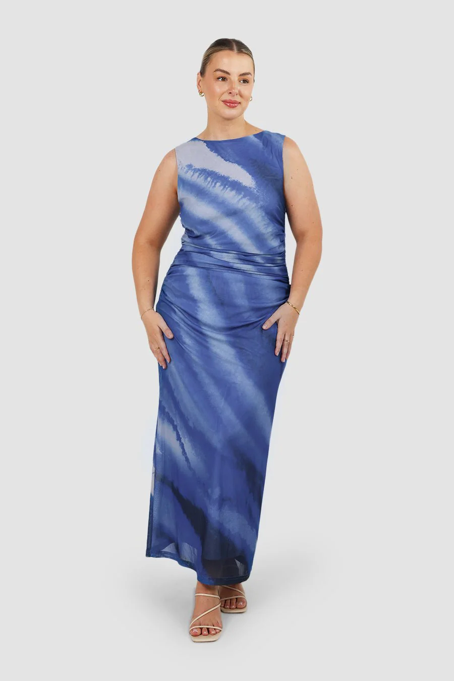 SELAYA DRESS AZURE WASH - Image 3