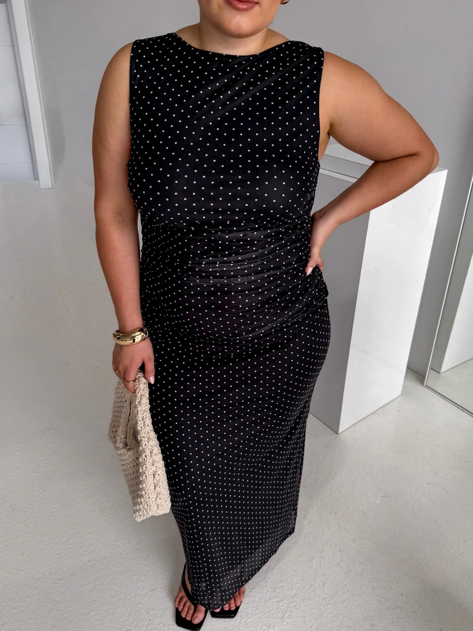 SELAYA DRESS BLACK SPOT - Image 6