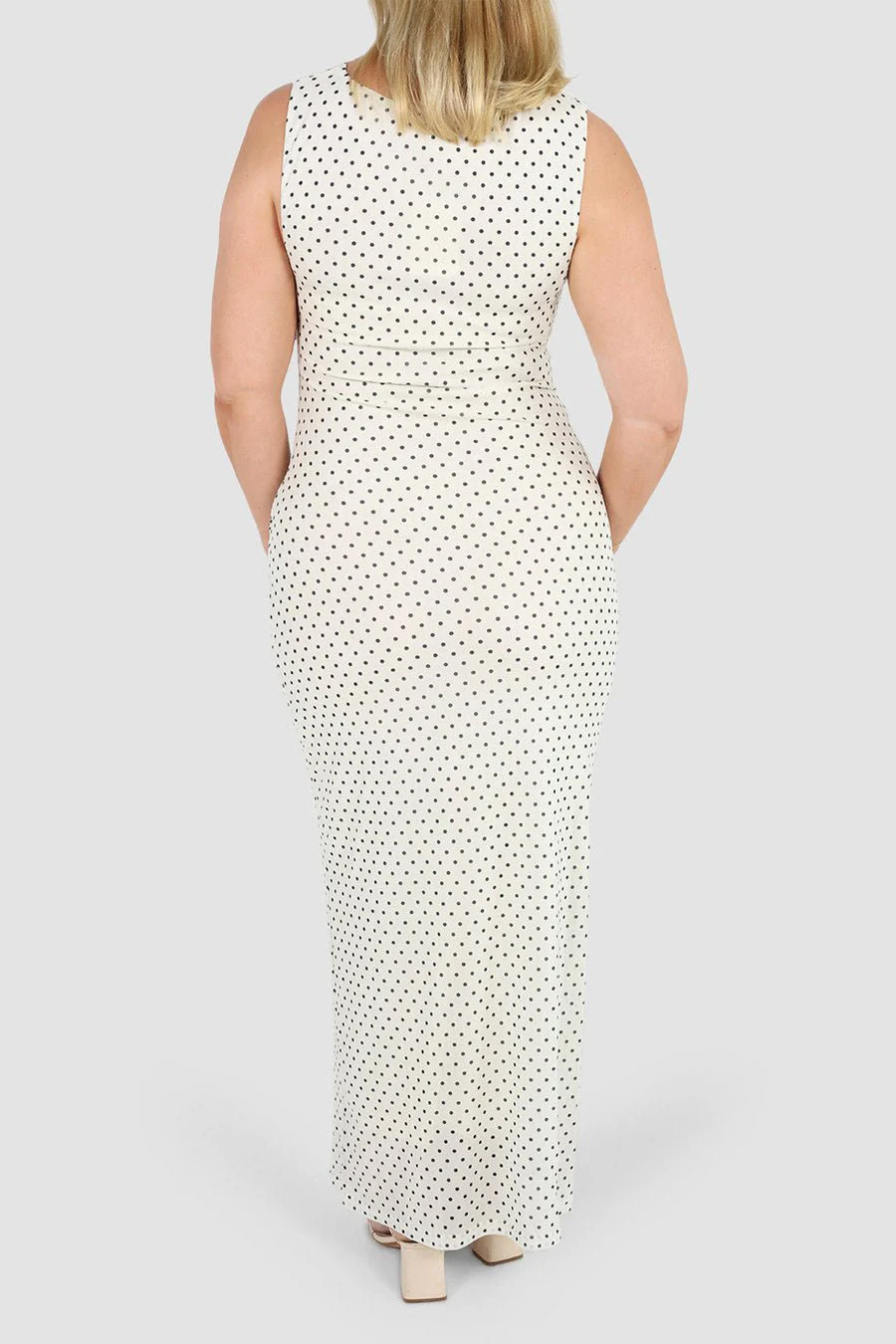 SELAYA DRESS WHITE SPOT - Image 7