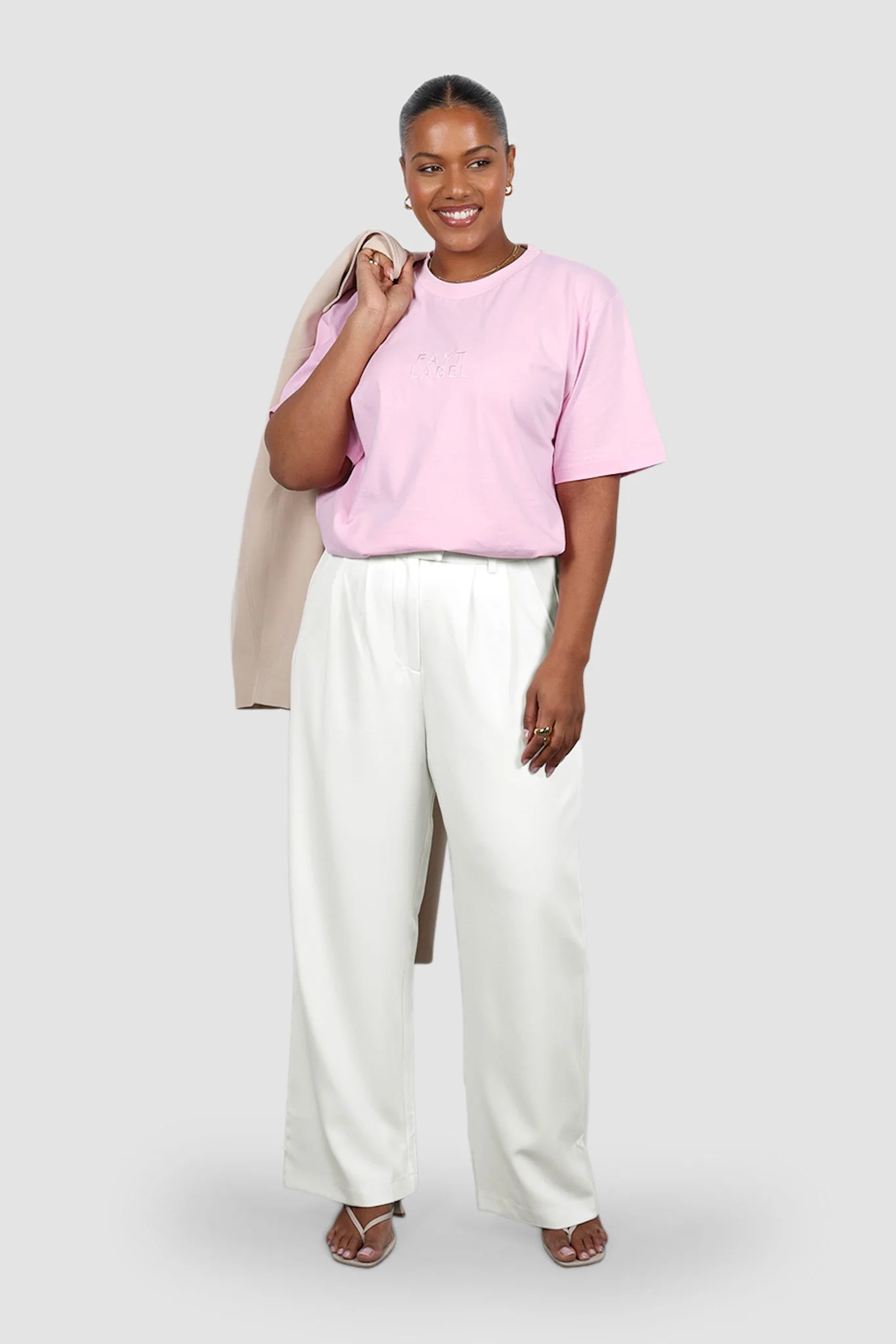 SIGNATURE LOGO TEE PINK - Image 20