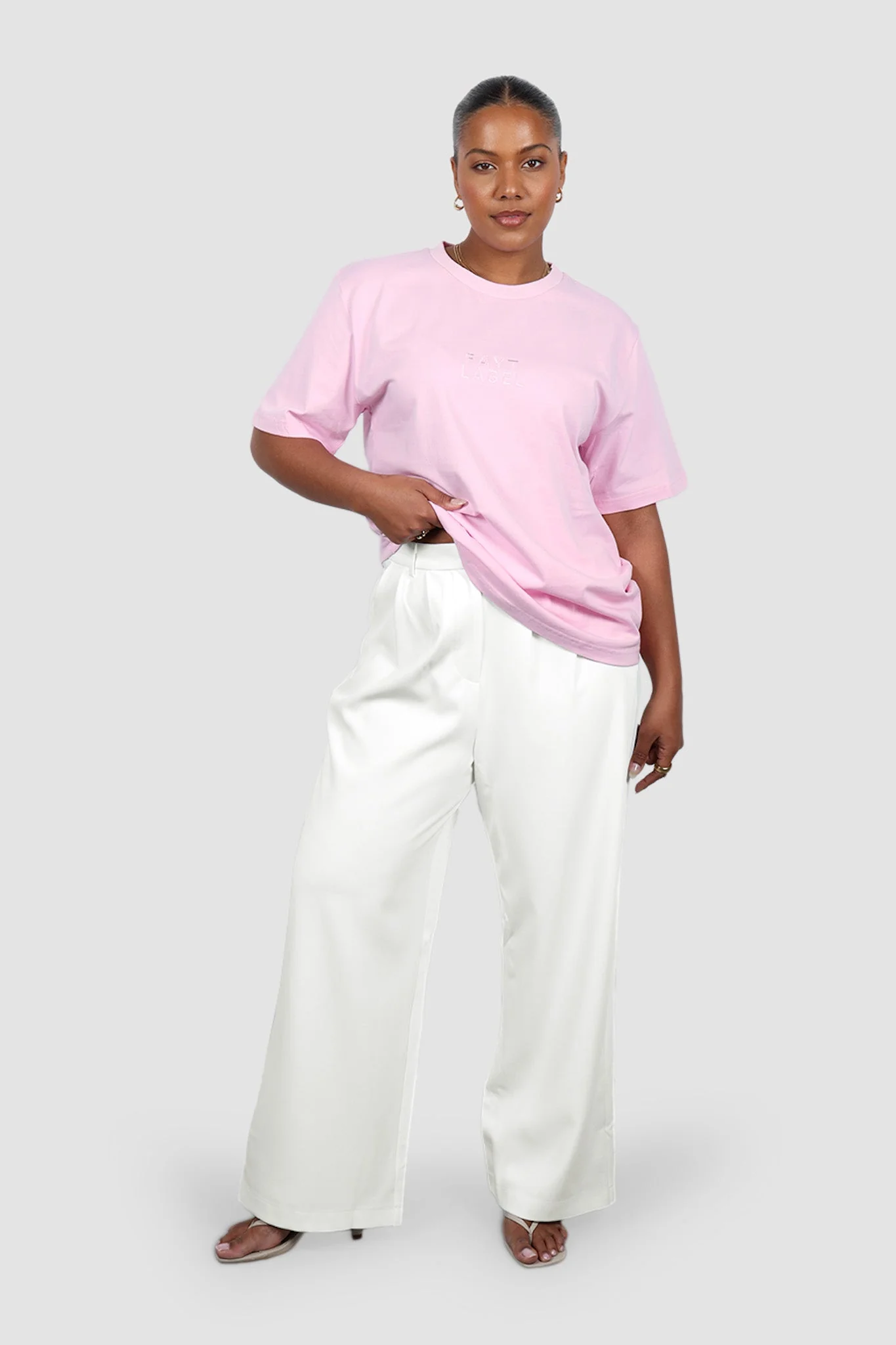SIGNATURE LOGO TEE PINK - Image 5