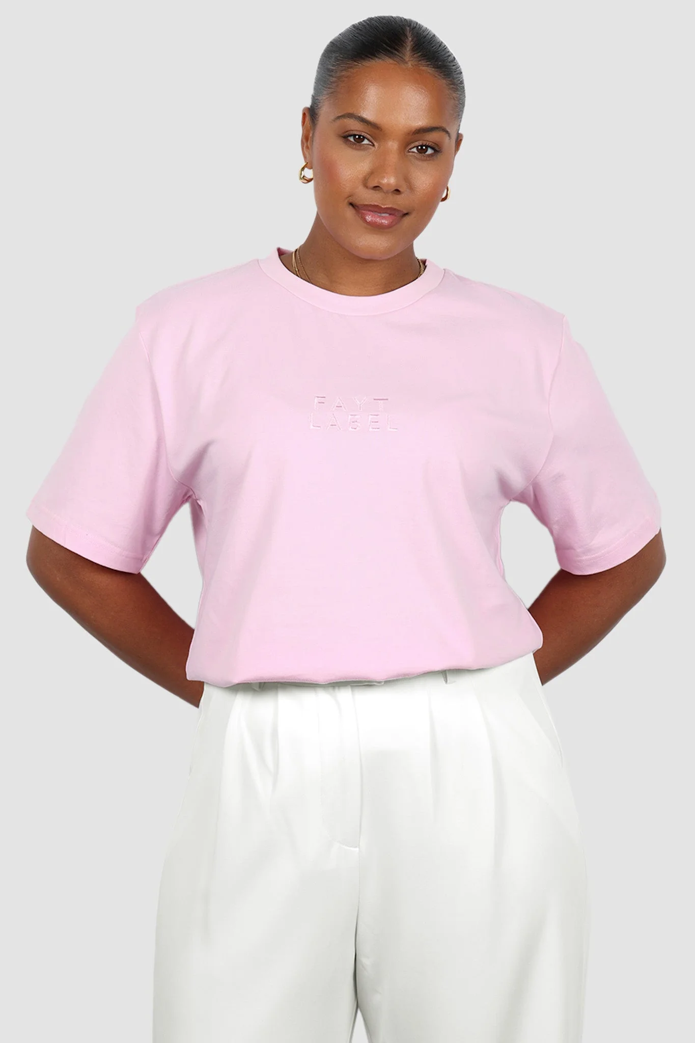 SIGNATURE LOGO TEE PINK - Image 6