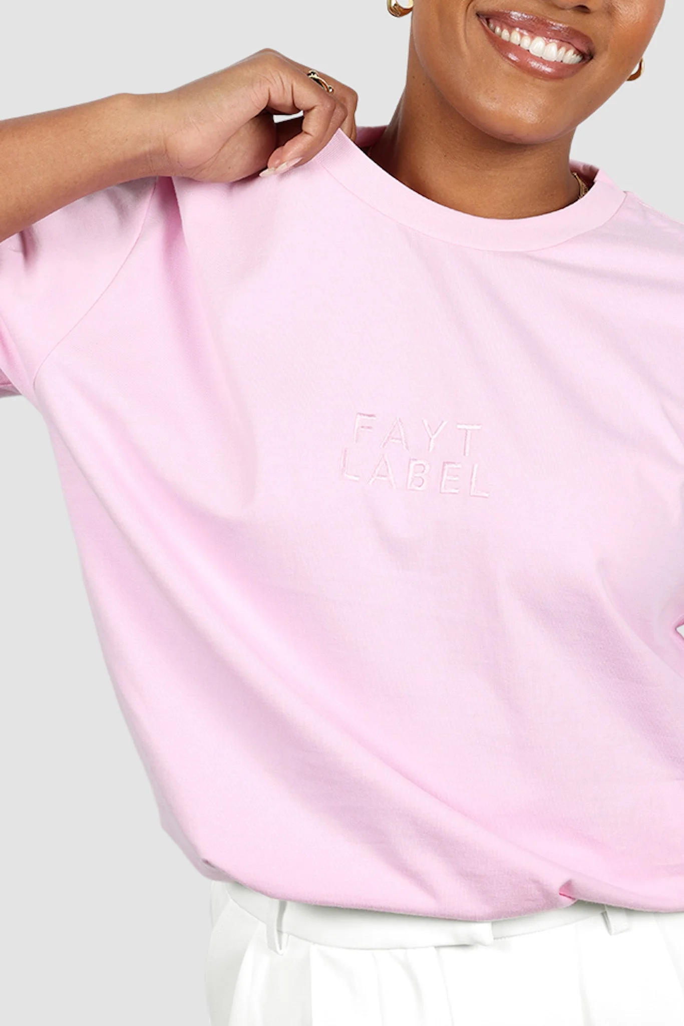 SIGNATURE LOGO TEE PINK - Image 7