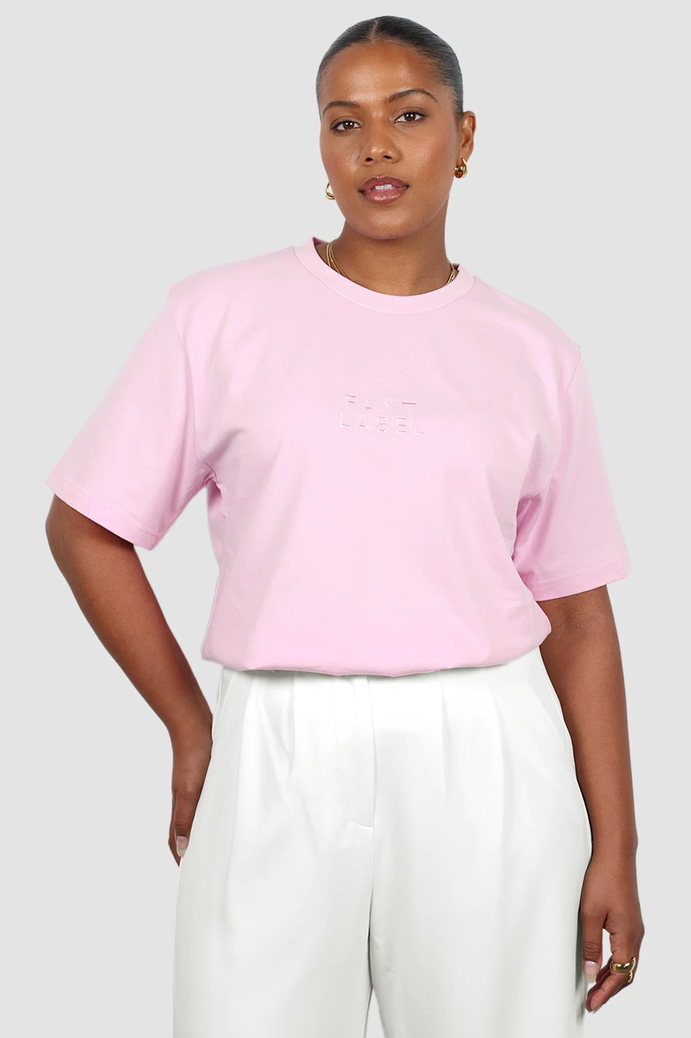 SIGNATURE LOGO TEE PINK - Image 8