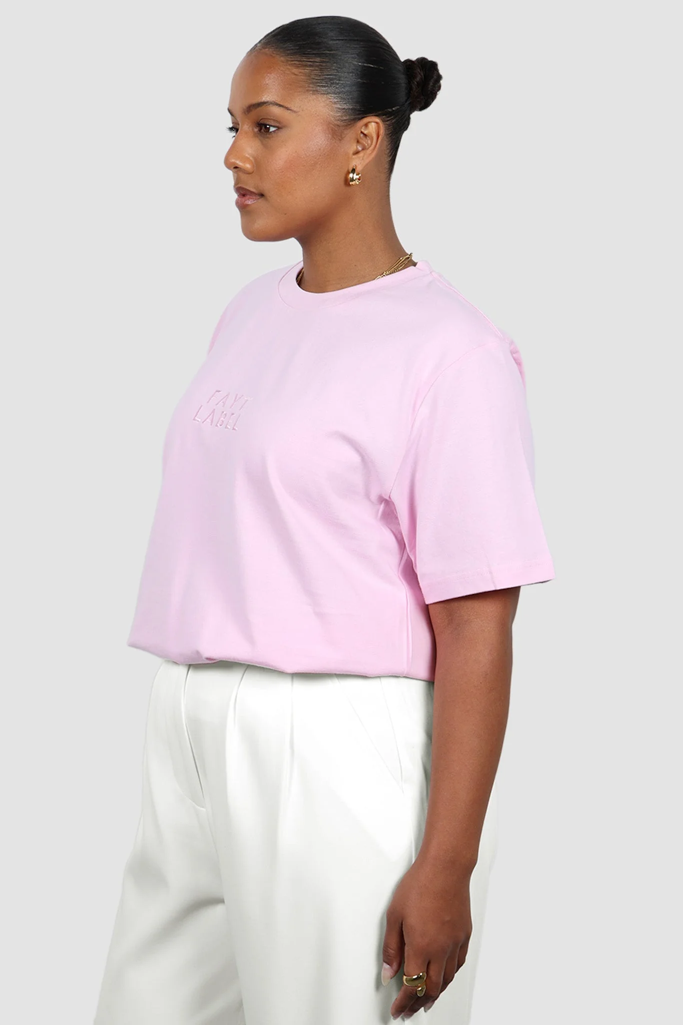 SIGNATURE LOGO TEE PINK - Image 9