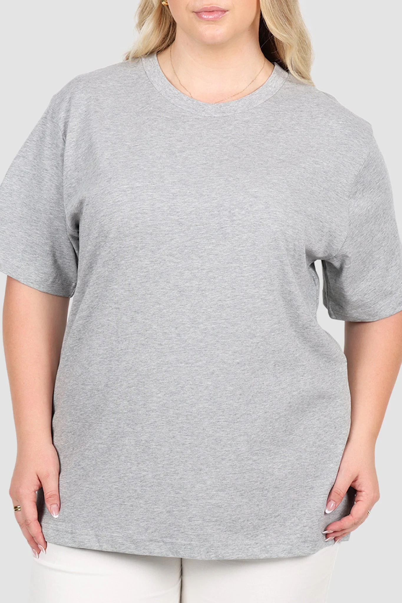 SIGNATURE TEE GREY MARLE - Image 14