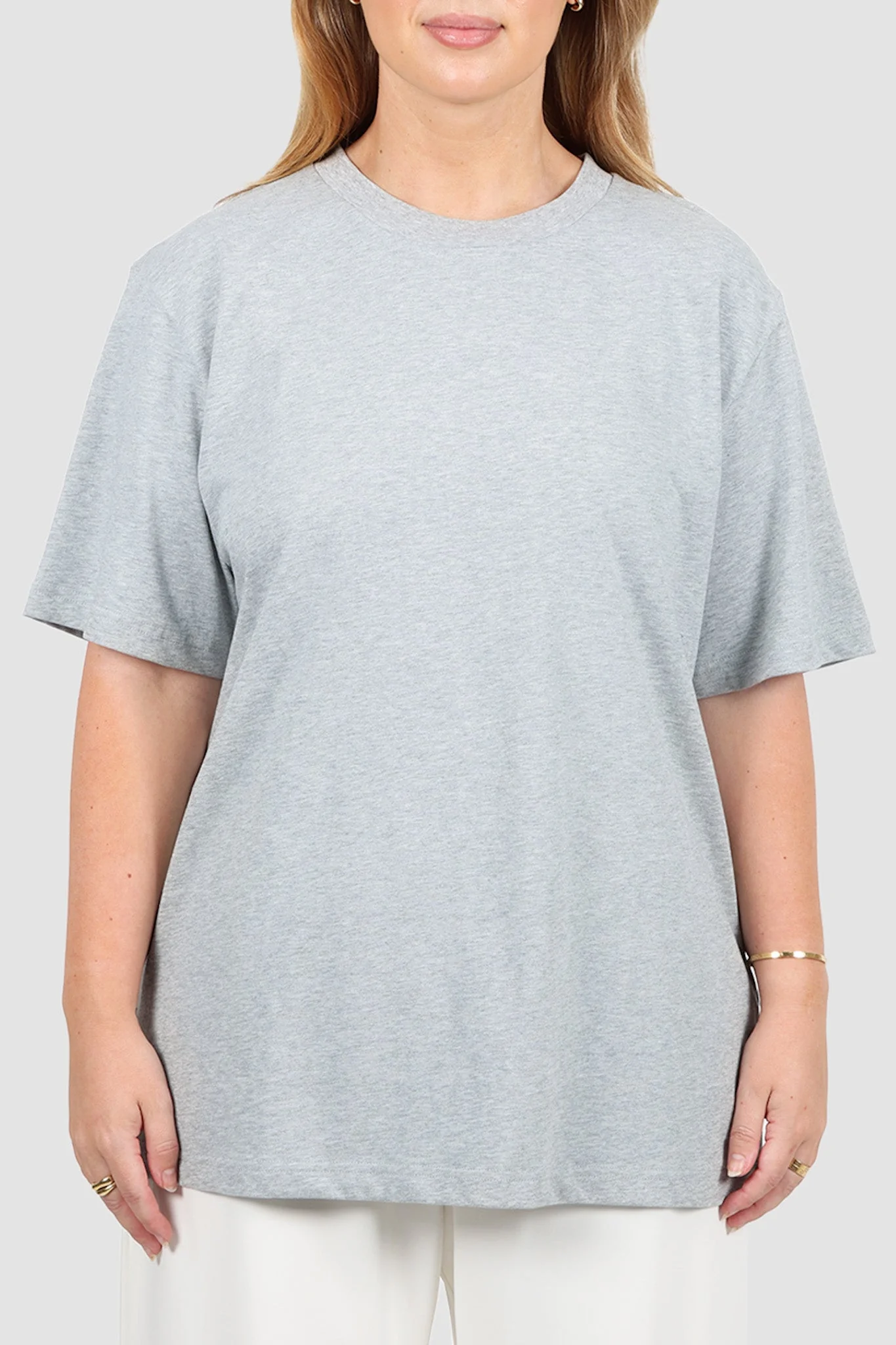 SIGNATURE TEE GREY MARLE - Image 3