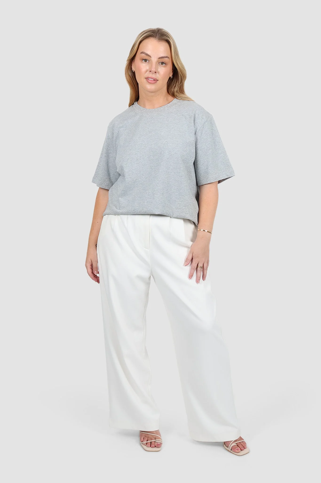 SIGNATURE TEE GREY MARLE - Image 9