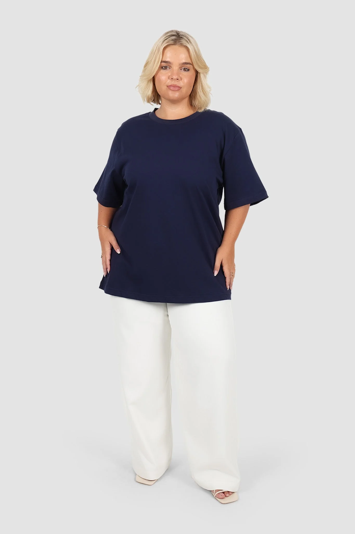SIGNATURE TEE NAVY - Image 8