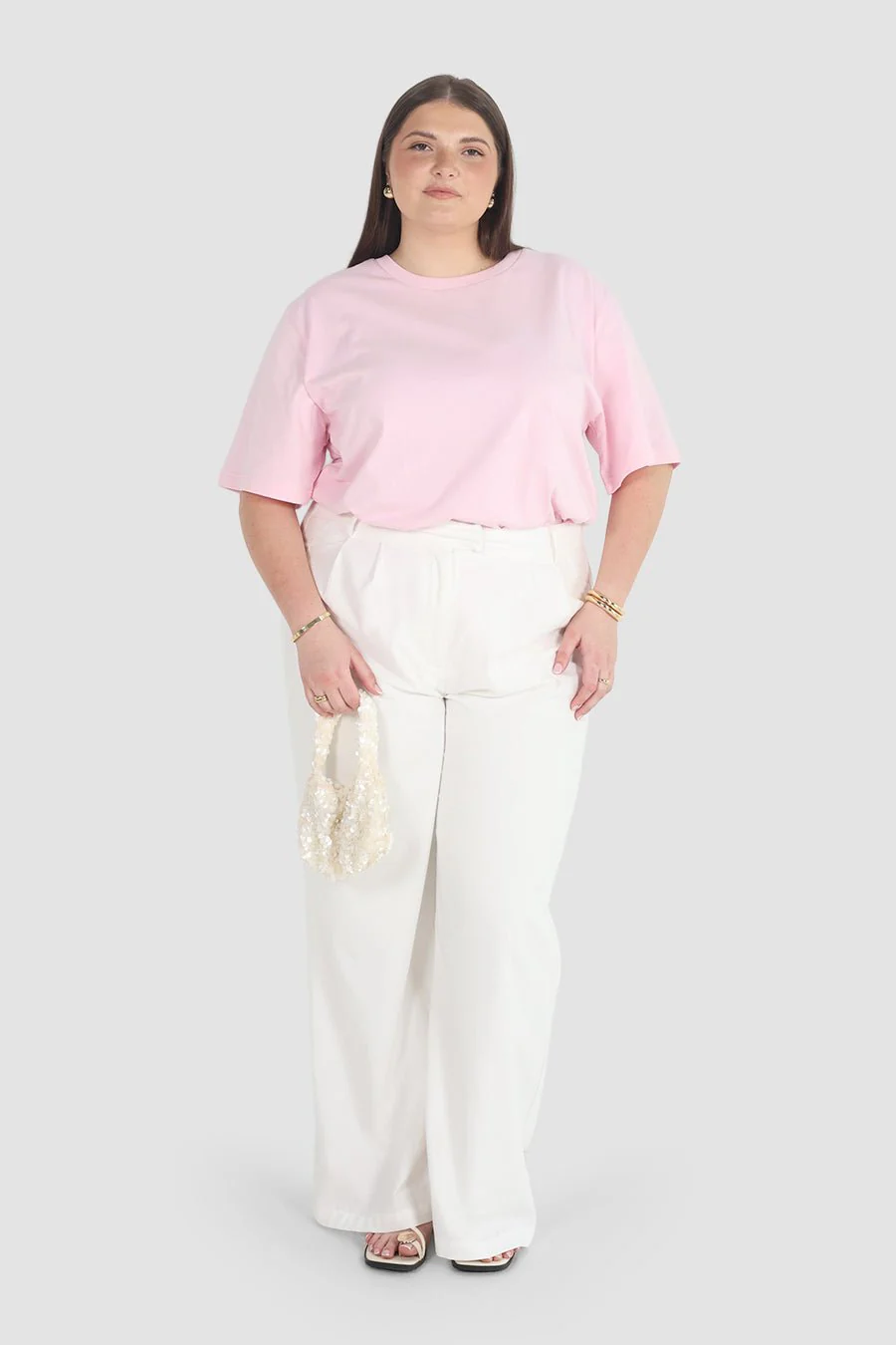 SIGNATURE TEE SOFT PINK - Image 3