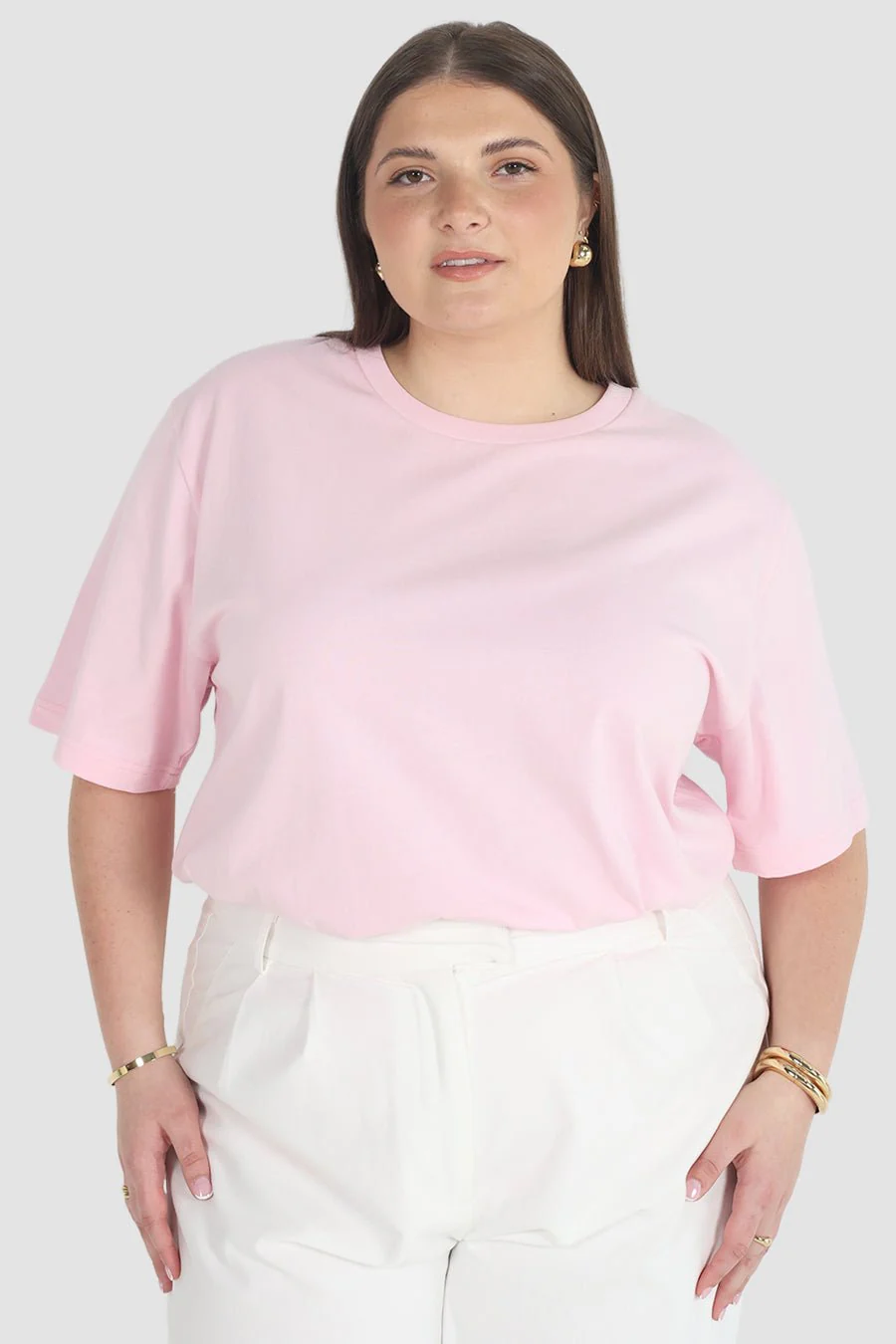 SIGNATURE TEE SOFT PINK - Image 4