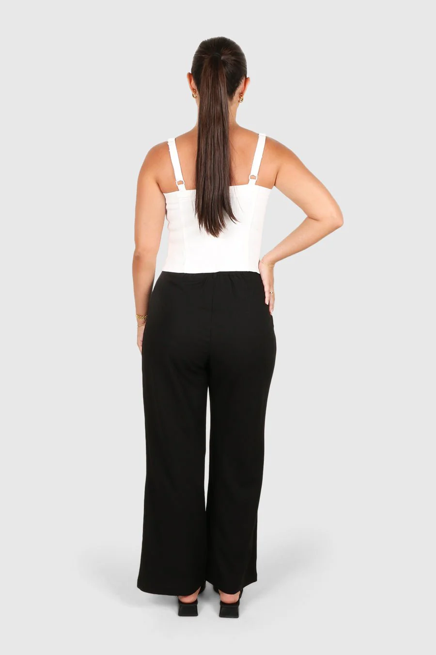 SIREN DENIM TOP WHITE - Image 10