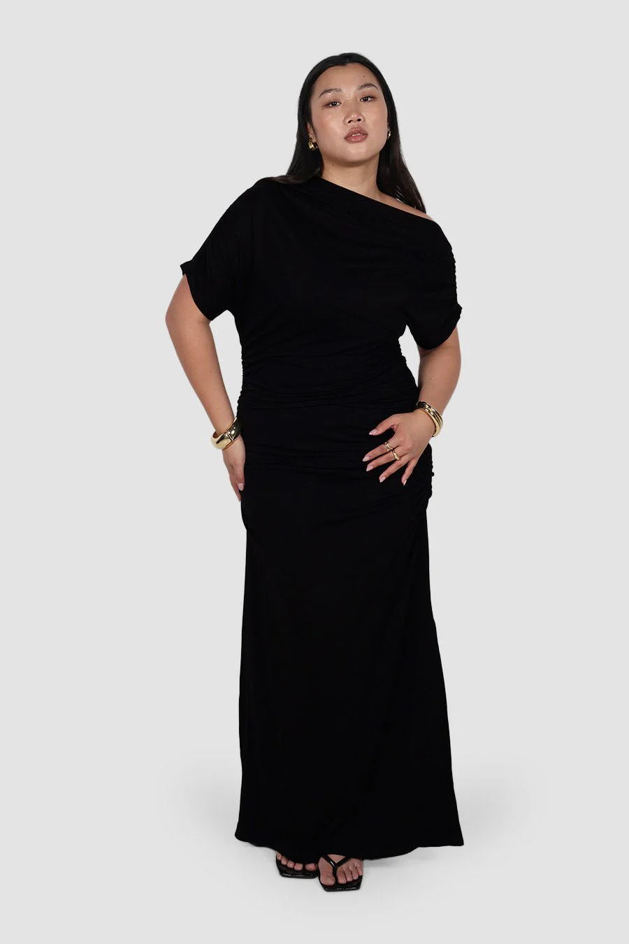 SLOANE DRESS BLACK - Image 2