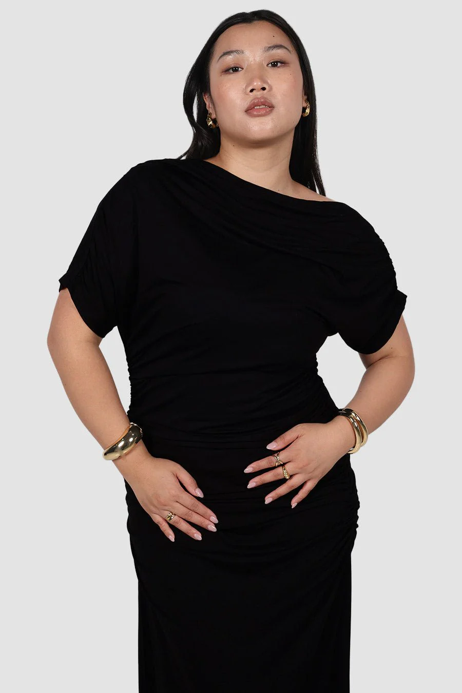 SLOANE DRESS BLACK - Image 4