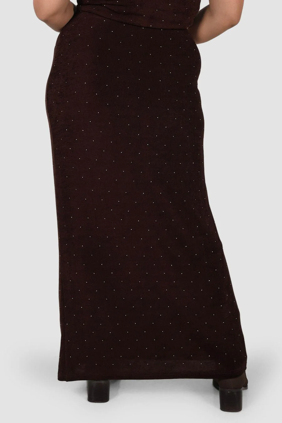 SOLA SKIRT ESPRESSO SPARKLE - Image 6