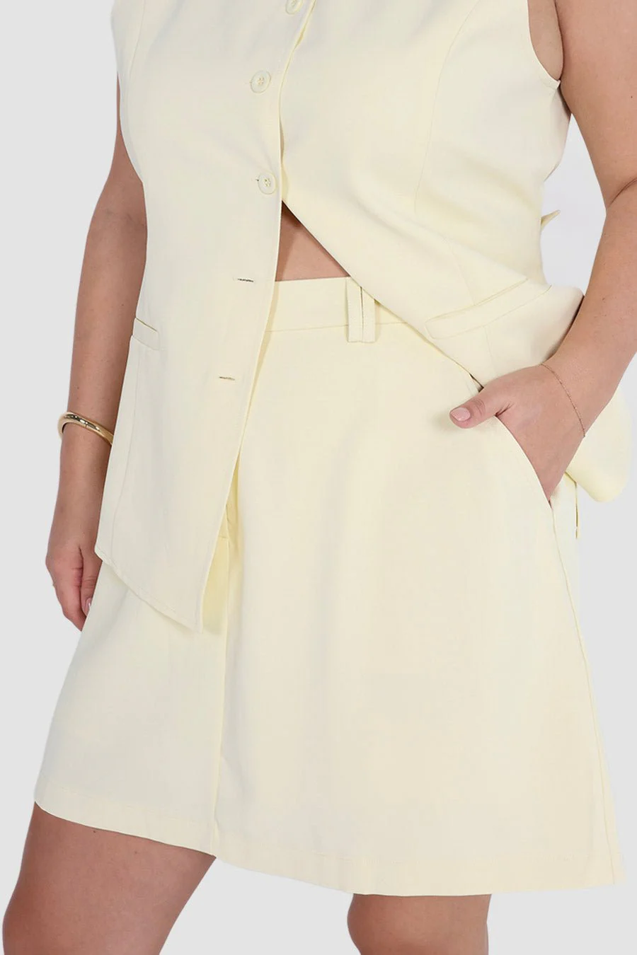 SOREVA SKORT BABY YELLOW - Image 3