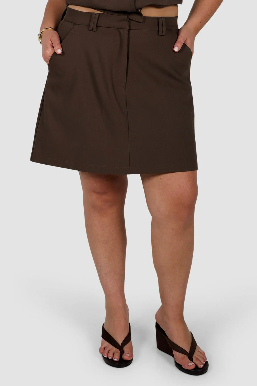 SOREVA SKORT CHOCOLATE - Image 2